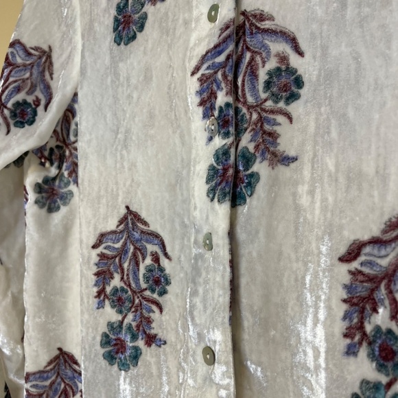 Alix Of Bohemia White Floral Blouse - Picture 5 of 9